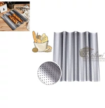 Bagett sütőforma 4 db-os