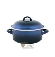 Teflon lábas fedővel 20 cm (2,5 literes)<br/> Elit metálkék Ema-Lion Bonyhád Teflon lábas fedővel 20 cm (2,5 literes)<br/> Elit metálkék Ema-Lion Bonyhád