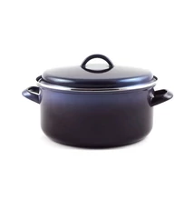 Teflon lábas fedővel 26 cm <br/>(6 literes) Kinga <br/>metálkék Ema-Lion Bonyhád Teflon lábas fedővel 26 cm <br/>(6 literes) Kinga <br/>metálkék Ema-Lion Bonyhád