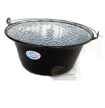 Bogrács zománcozott 12 literes<br/> 38 cm Ema-Lion Bonyhád