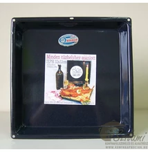 Tepsi zománcozott 32 cm <br/> Ema-Lion Bonyhád Tepsi zománcozott 32 cm <br/> Ema-Lion Bonyhád