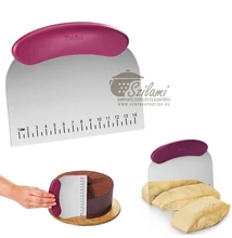 Cukrász spatula rozsdamentes mércés Metaltex