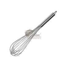 Habverő 12 szálas 45 cm rozsdamentes
