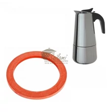 Szilikonos gumi 2 személyes rozsdamentes kávéfőzőhöz 