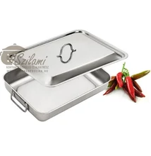 Tepsi rozsdamentes fedővel 35 cm Inoxriv  Tepsi rozsdamentes fedővel 35 cm Inoxriv