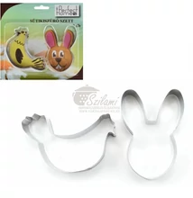 Húsvéti kiszúró forma 2 db-os