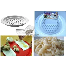 Nokedli szaggató szett, nagy lyukú műanyag kerek Reproplast Nokedli szaggató szett, nagy lyukú műanyag kerek Reproplast