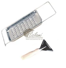 Nokedli szaggató kis lyukú + fanyelű rozsdamentes lapát Nokedli szaggató kis lyukú + fanyelű rozsdamentes lapát