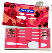 Süteményes garnitúra 7 részes rozsdamentes Tramontina Maresias Süteményes garnitúra 7 részes rozsdamentes Tramontina Maresias