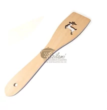 Fa teflonlapát szarvas figurás 30 cm-es