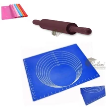 Csomagajánlat !<br/>Nyújtótábla szilikonos + Szilikonos sodrófa-nyújtófa 