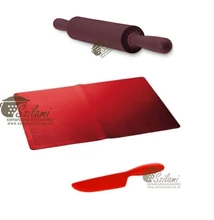 Csomagajánlat !<br/>Nyújtótábla szilikonos + Szilikonos sodrófa-nyújtófa + szilikon kés