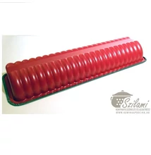 Őzgerinc sütőforma piros tapadásmentes