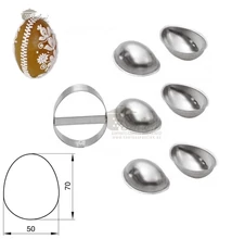 Sütőforma tojás alakú 6+1 részes Sütőforma tojás alakú 6+1 részes