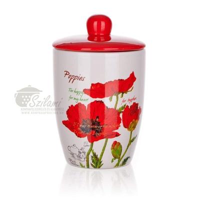 Cukortartó 0,6 liter kerámia Pipacs Banquet-Europe