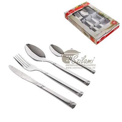 Evőeszköz garnitúra 24 részes rozsdamentes Banquet-Europe Destini
