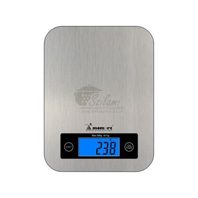 Konyhamérleg elektronikus 10 kg fém Momert