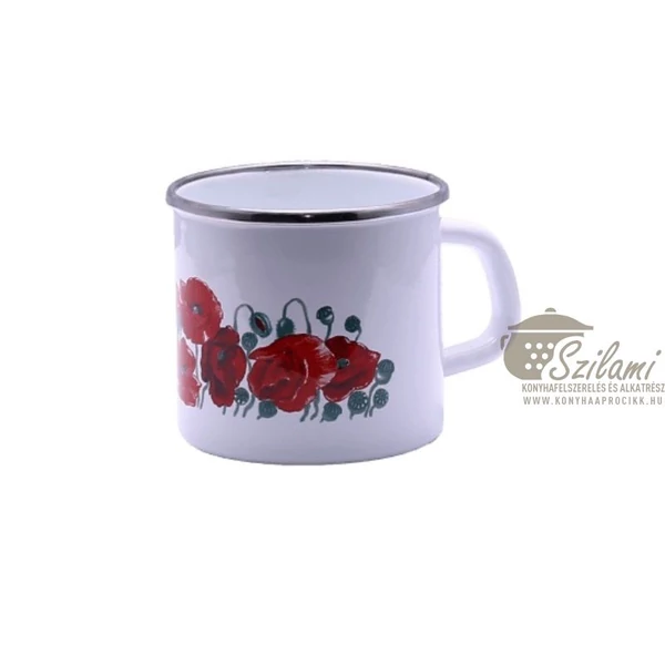 Bögre zománcozott 8 cm (0,3 liter) dekor Ema-Lion Bonyhád