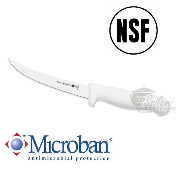 Csontozókés műanyag nyelű ívelt 12,5 cm Tramontina Professional Master