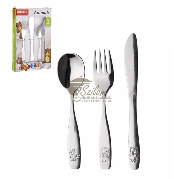 Evőeszköz garnitúra gyermek 3 részes Banquet-Europe