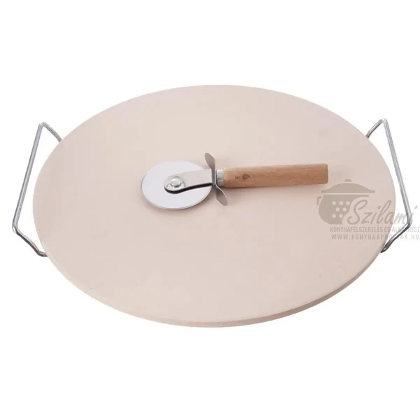 Pizzasütőkő kerámia 33 cm Orion