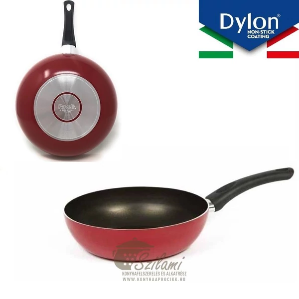 Szeletsütő nyeles tapadásmentes magas 24 cm Ravelli