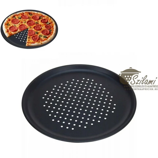 Pizzasütő forma tapadásmentes 32 cm 