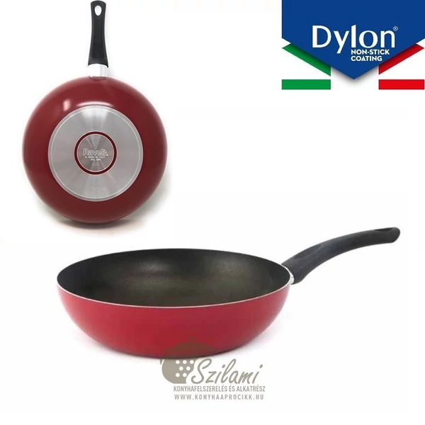 Wok sütőtál nyeles tapadásmentes bevonatos 28 cm Banquet Europe Apetit