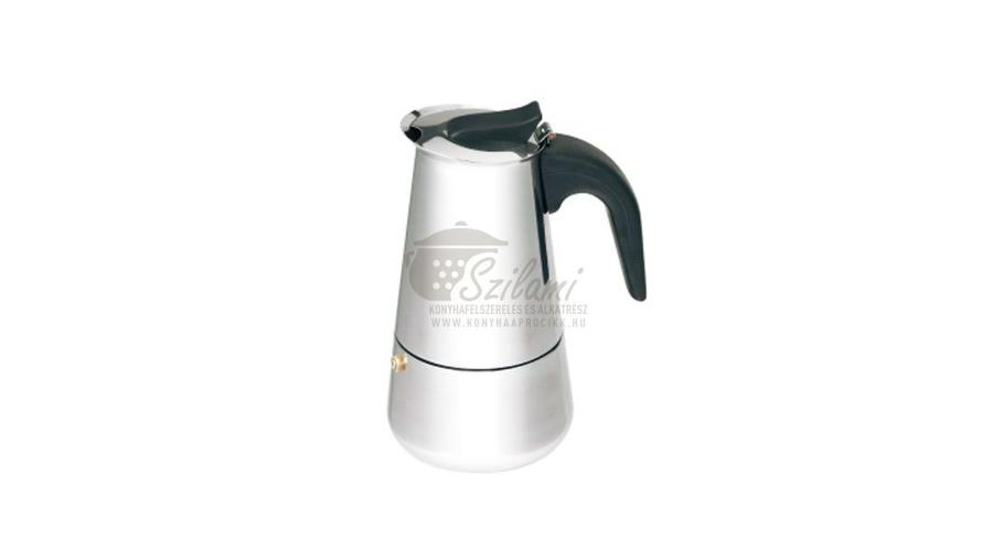 Inox kotyogós 2 3 személyes kávéfőző Inox kotyogós 2 3 személyes kávéfőző